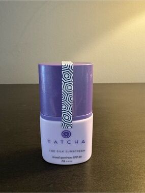 Tatcha The Silk Sunscreen SPF 50 .5 oz 15 ml Travel Size NEW 10/27